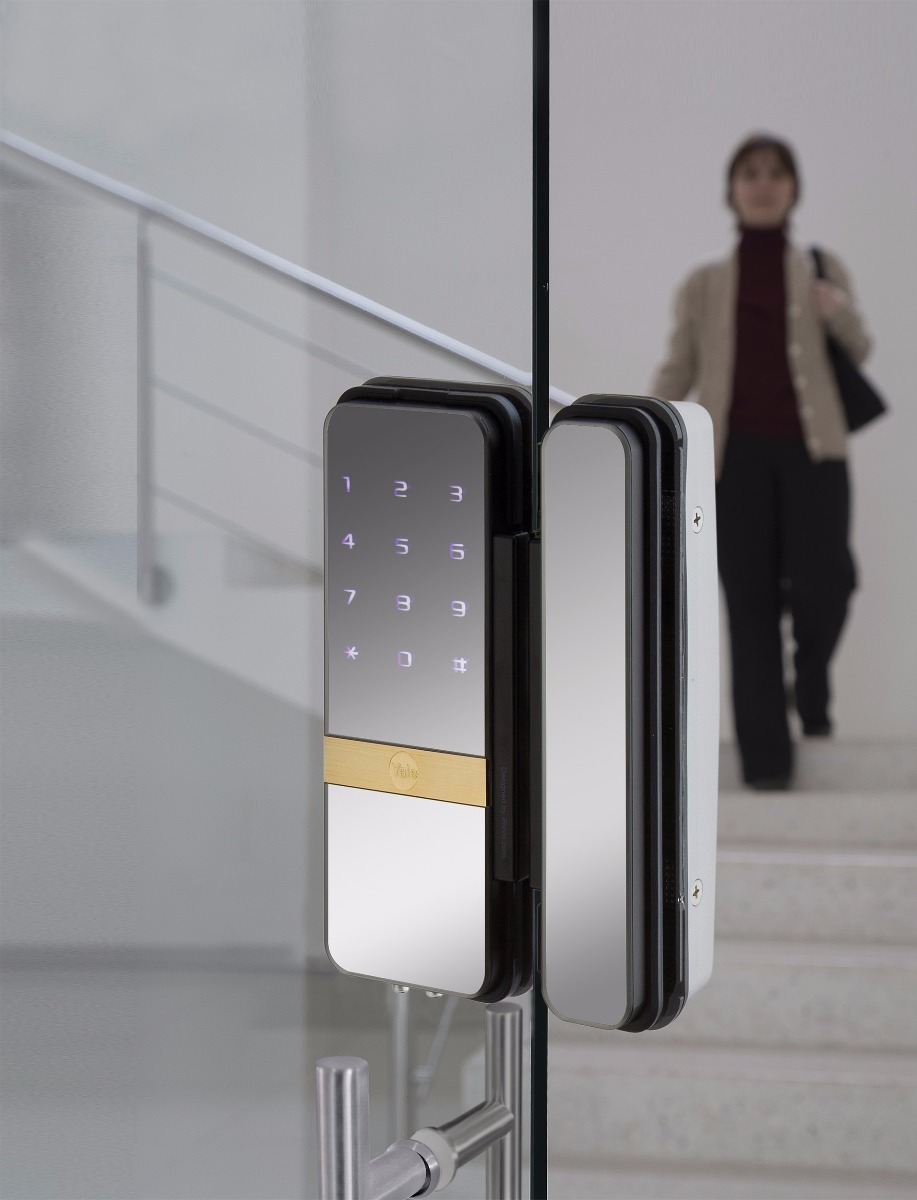 CERRADURA DIGITAL TOUCH PARA PUERTA DE VIDRIO