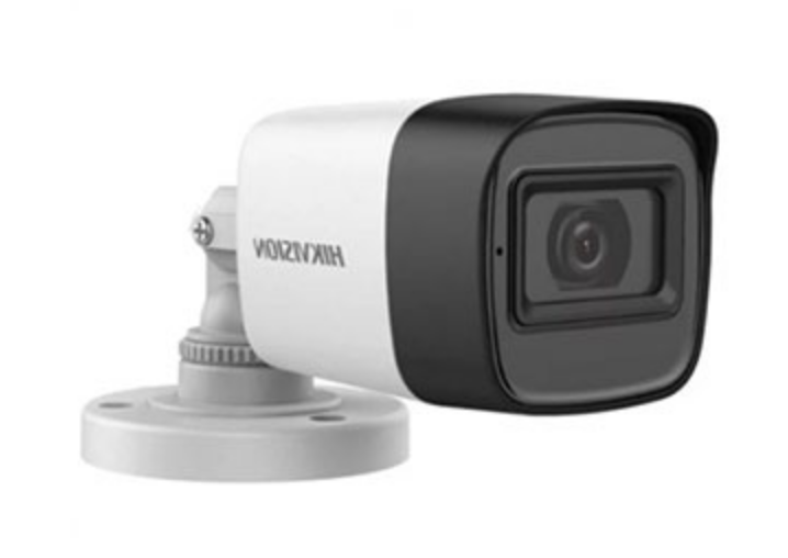 CAMARA BALA HD 1080P, 2.8MM  25M IR CON AUDIO PLASTICA (HIKVISION)