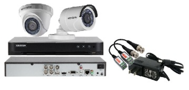 *KIT CCTV 1080P: (1)7204HQHI-K1 (2)16D0T-IRPF (2)56D0T-IRPF (4)BP02 (4)TRANSFORMADORES