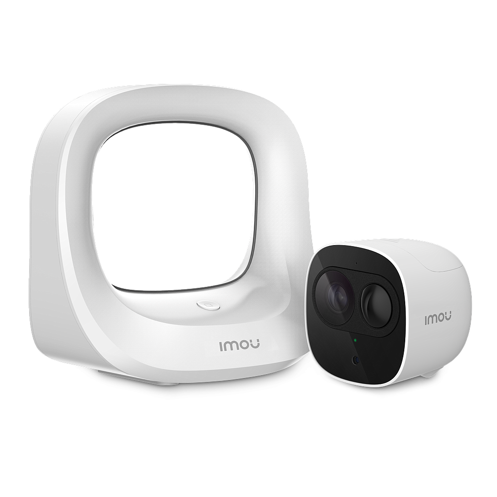 CELL PRO KIT - IMOU: INCLUYE 1 CAMARA + ESTACION BASE / 2MP / WIFI / AUDIO BIDIRECCIONAL / LENTE 2.8mm / SENSOR PIR 