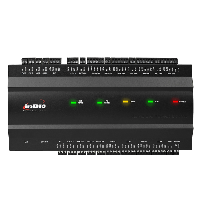 PANEL DE ACCESO IP INBIO 4 LECTORAS - TCP/IP