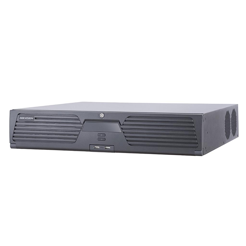 NVR 32 CANALES 4K | 8 SATA HDD DE 10TB | 8 CANALES FACIALES | 2 RJ-45