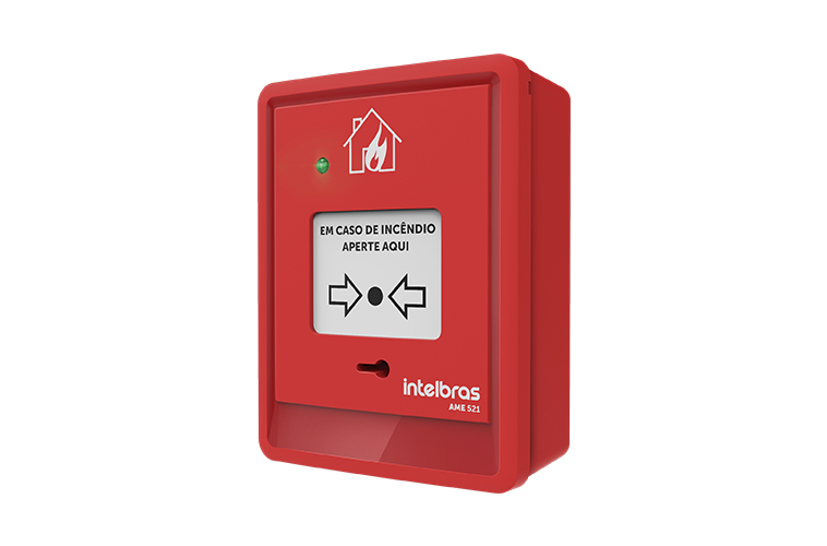 ESTACION MANUAL DIRECCIONABLE | LED INDICADOR | PROTECCION RAYOS UV  | + CONTACTO SECO | EMPOTRADA 