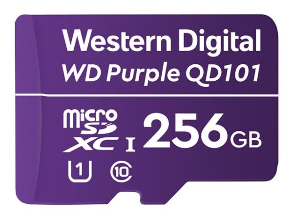 MICRO SD WD PURPLE 256GB CLASS 10 
