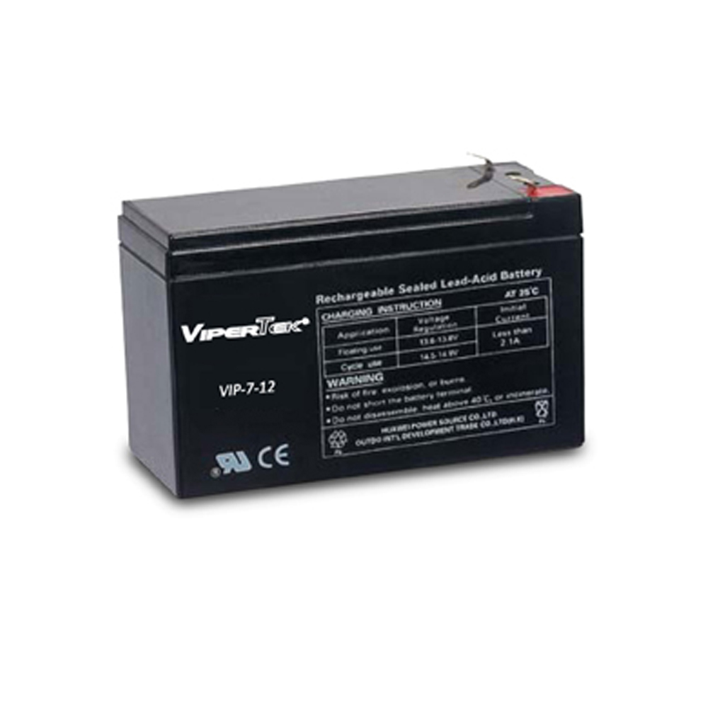 BATERIA VIPERTEK 12V - 7AMP