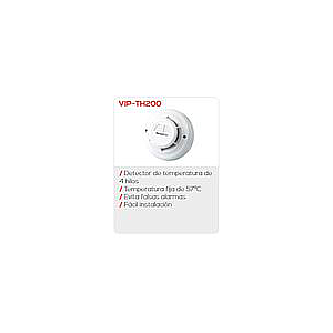 DETECTOR DE HUMO Y TEMPERATURA VIPLEX