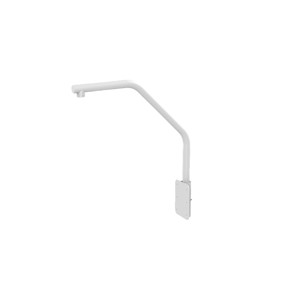 SOPORTE DE PARED PARAPETO - BLANCO 